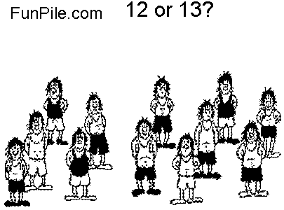 12 or 13