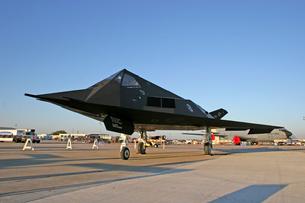 F-117 Nighthawk left front view