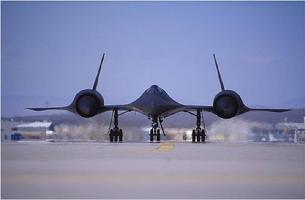 SR-71 Blackbird could fly over 3 times faster than the speed of sound